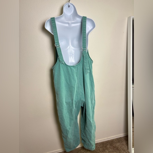 Free People High Roller Green Jumpsuit - Picture 5 of 6